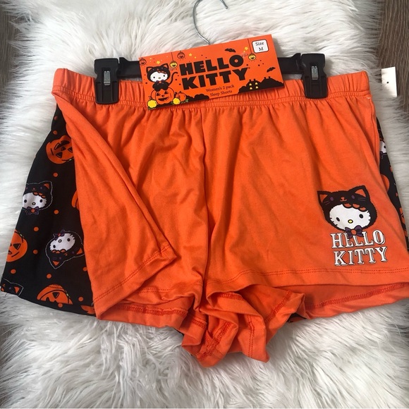 Hello Kitty Halloween Pj Shorts 2pk - Picture 4 of 6